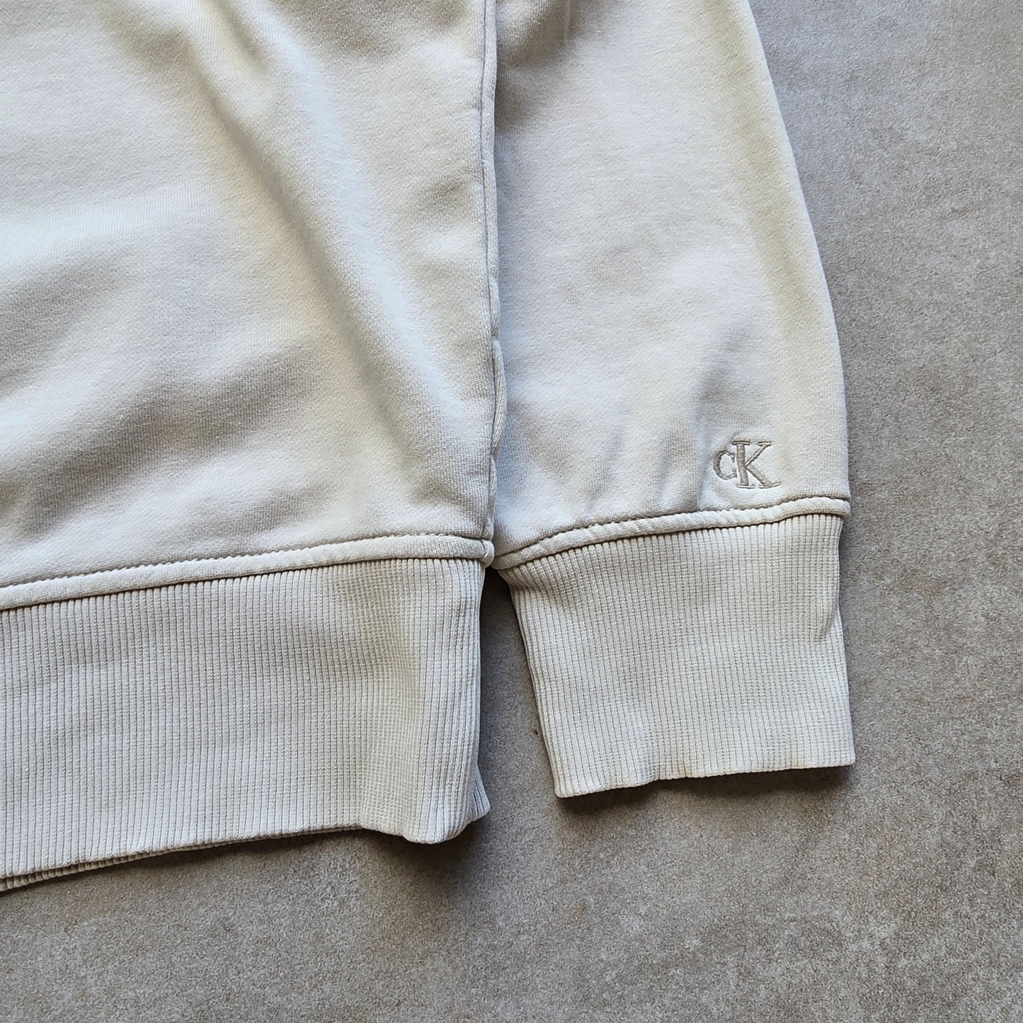 Calvin Klein Embroidered Logo Sweatshirt - M
