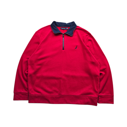 Nautica 1/4 Zip Sweatshirt - XL