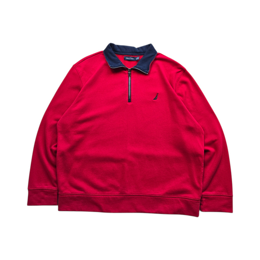 Nautica 1/4 Zip Sweatshirt - XL