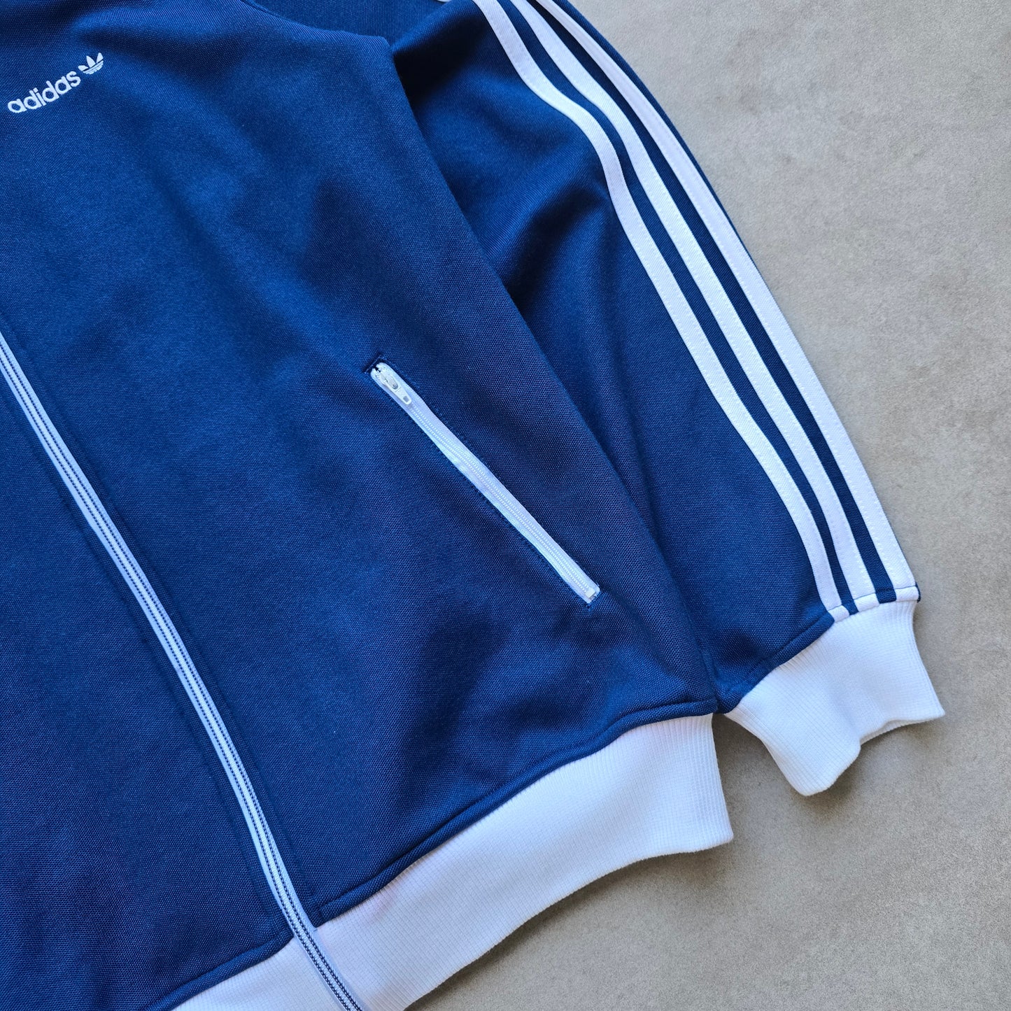 Adidas Trefoil 3 Stripe Track Jacket - M