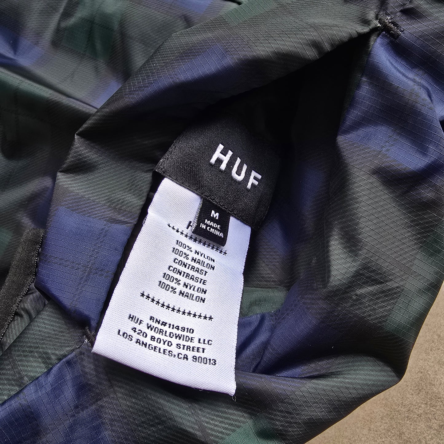 HUF Taos Reversible Vest - M