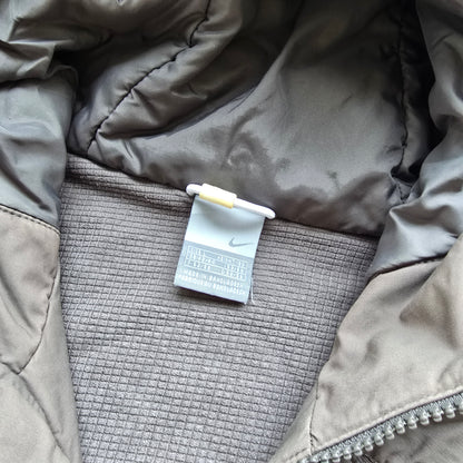 Vintage Nike Mini Swoosh Insulated Hooded Jacket - L