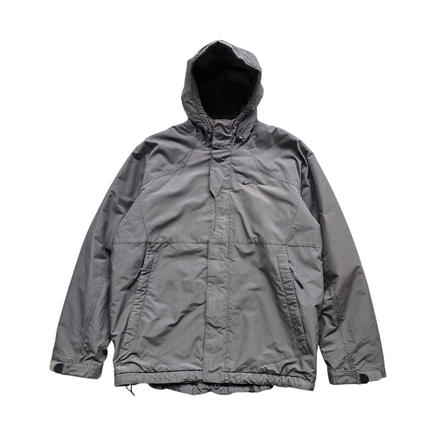 Vintage Nike Mini Swoosh Insulated Hooded Jacket - M
