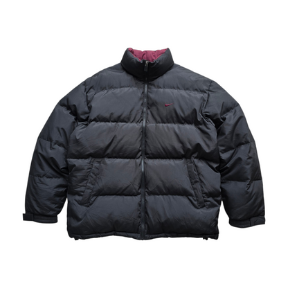 Vintage Nike Mini Swoosh Puffer Jacket - L