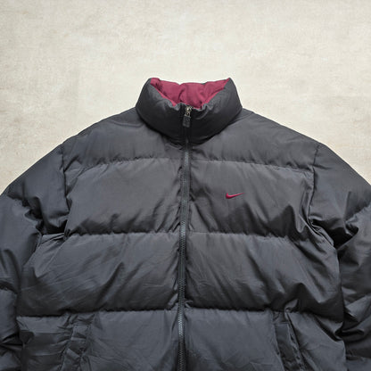 Vintage Nike Mini Swoosh Puffer Jacket - L