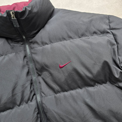 Vintage Nike Mini Swoosh Puffer Jacket - L