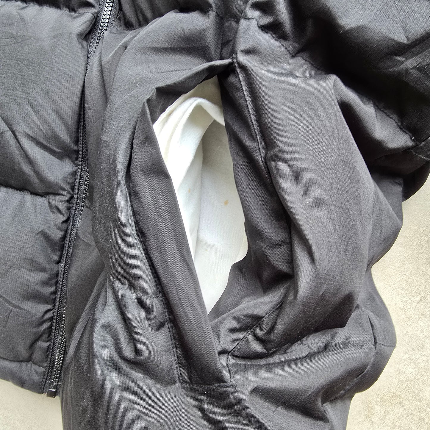 Vintage Nike Mini Swoosh Puffer Jacket - L
