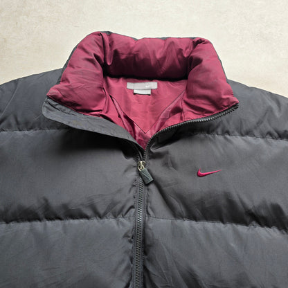 Vintage Nike Mini Swoosh Puffer Jacket - L