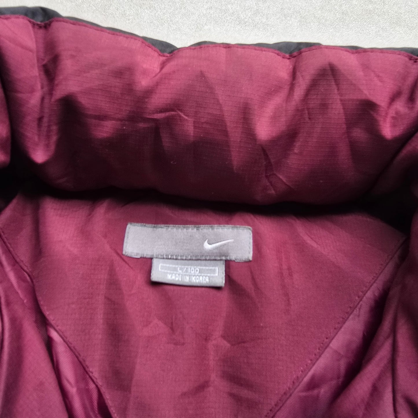 Vintage Nike Mini Swoosh Puffer Jacket - L