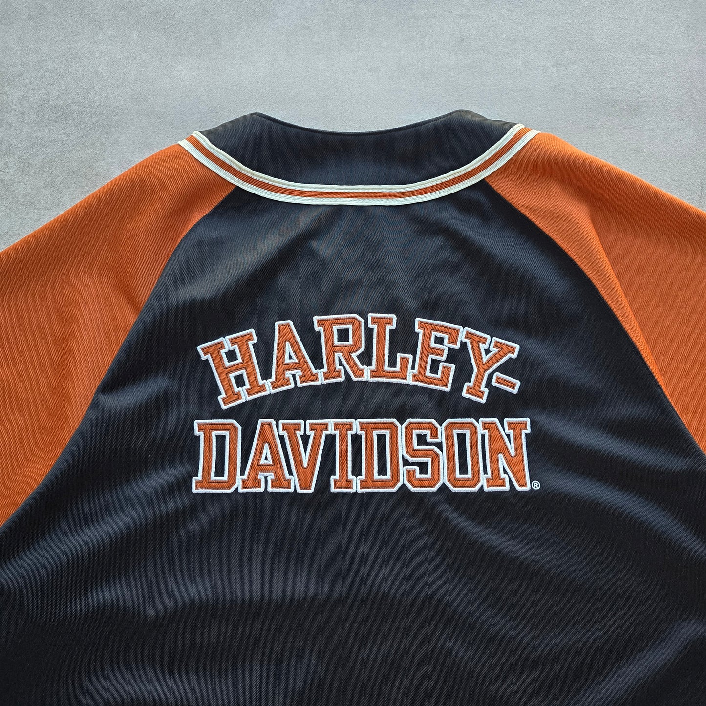 Vintage 2000's Harley Davidson Las Vegas Baseball Jersey - XL