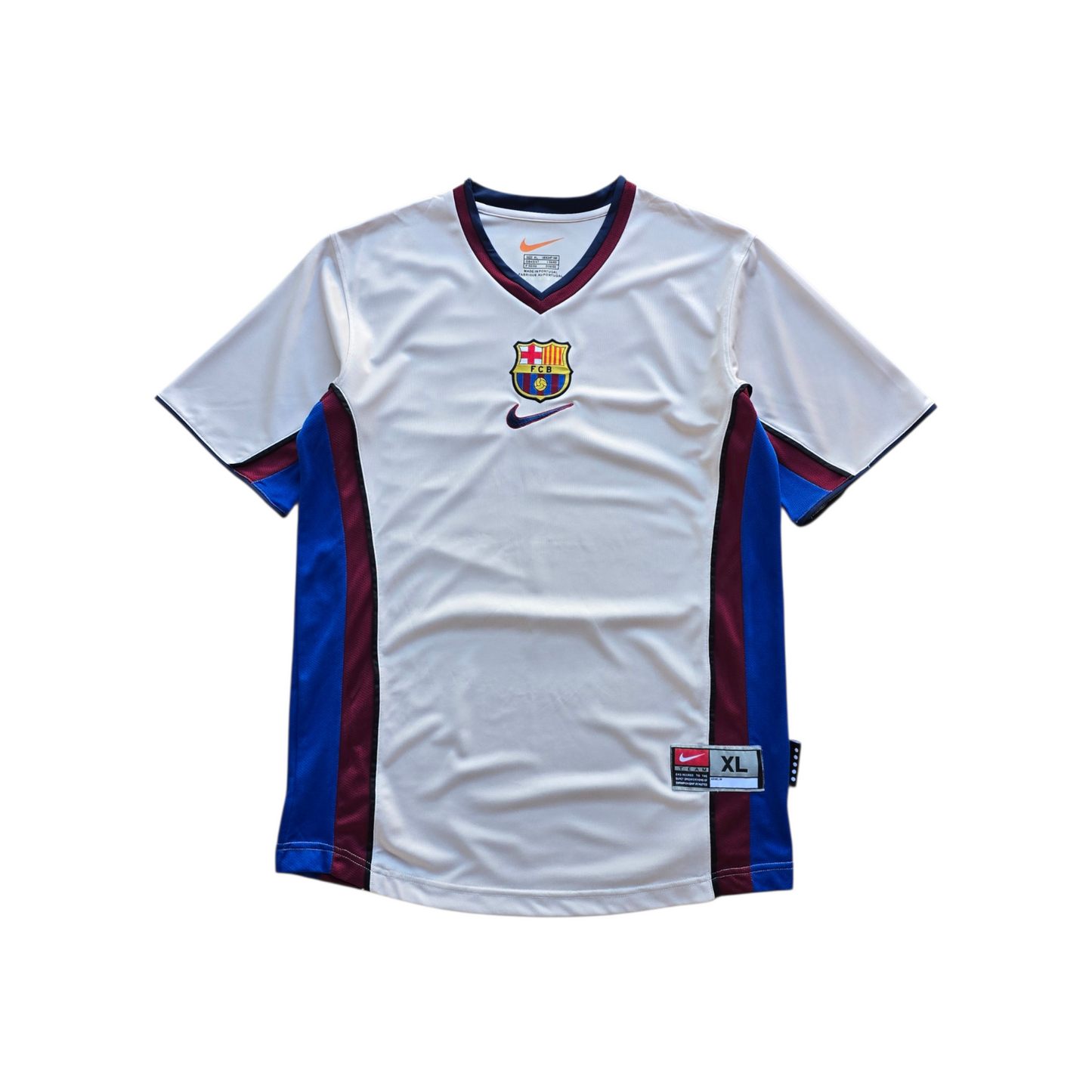 Vintage 1999/01 Nike Barcelona FC Jersey - L/XL