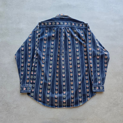 Vintage 90's Tommy Hilfiger Golf Long Sleeve Button Up Shirt - L/XL