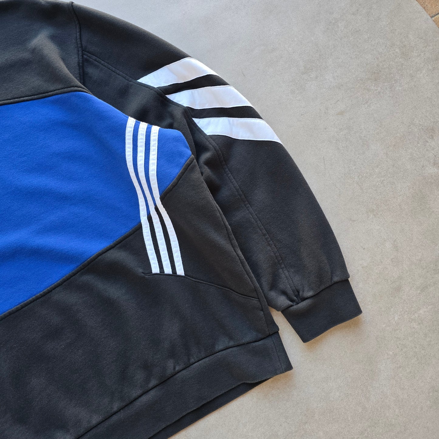Adidas Trefoil 3 Stripe Sweatshirt - L/XL