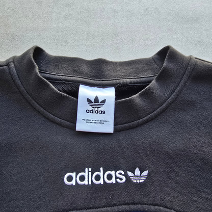 Adidas Trefoil 3 Stripe Sweatshirt - L/XL