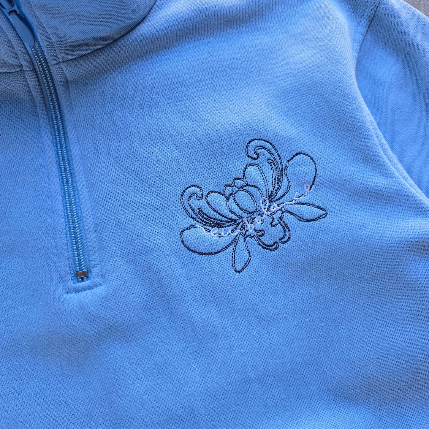 Vintage New Balance 1/4 Zip Sweatshirt - WMNS M