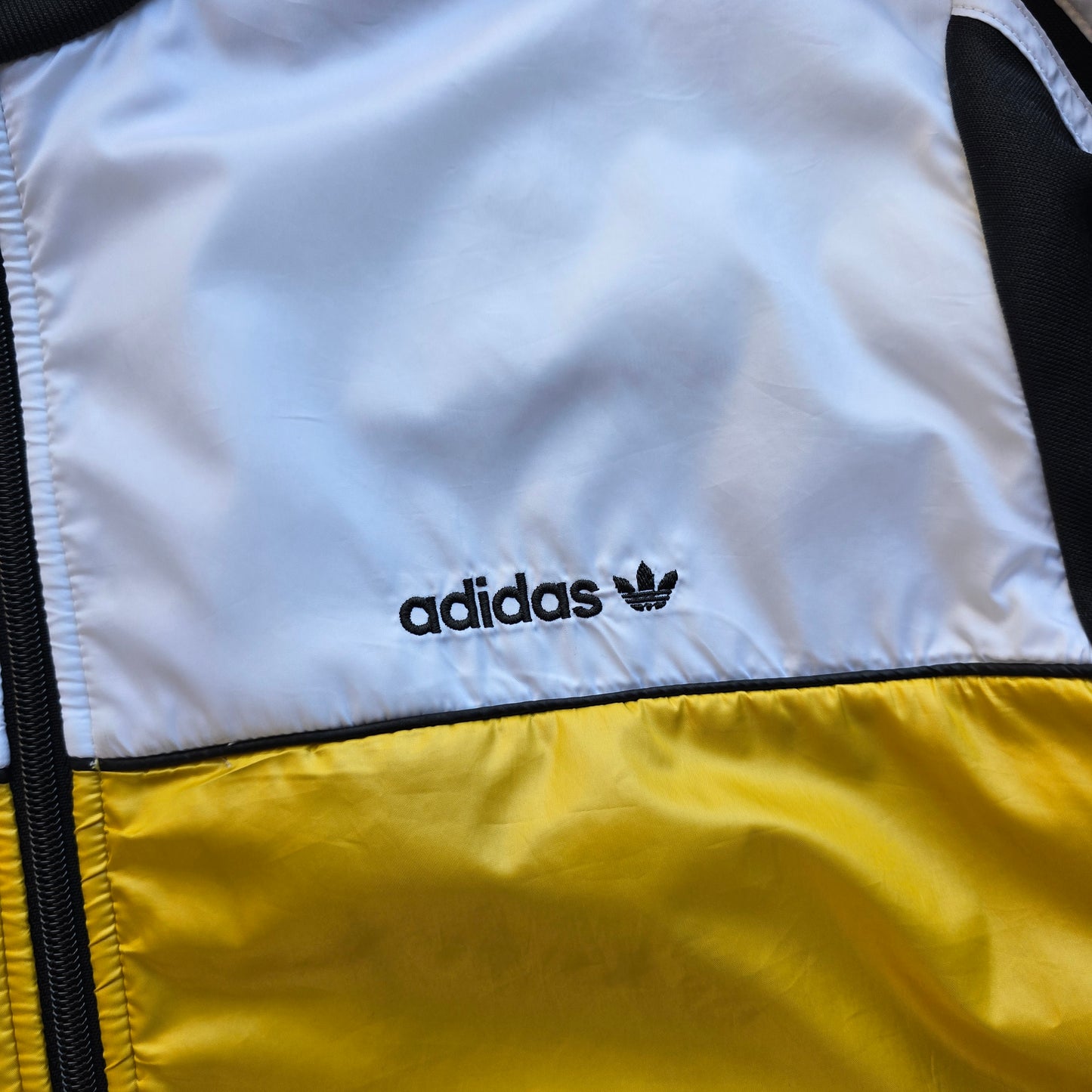 Vintage 2000's Adidas Trefoil Logo Track Jacket - S/M