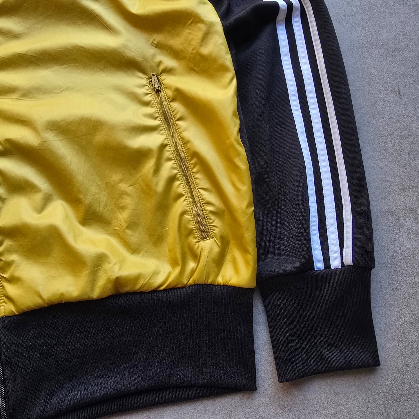 Vintage 2000's Adidas Trefoil Logo Track Jacket - S/M