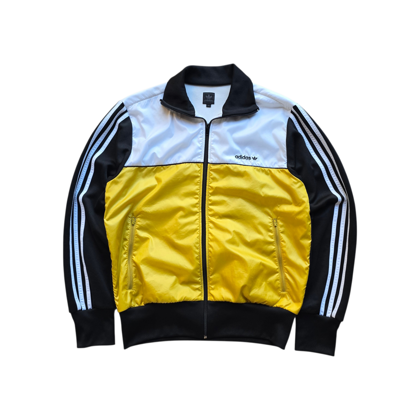 Vintage 2000's Adidas Trefoil Logo Track Jacket - S/M