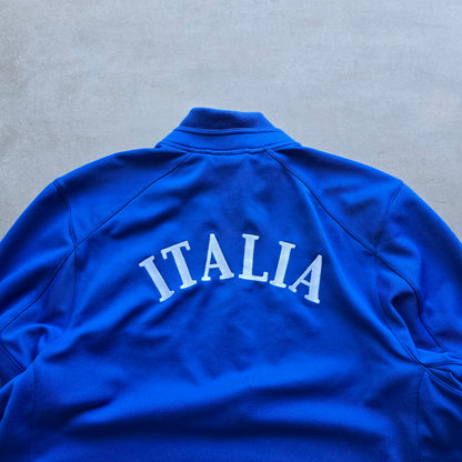 Vintage 2004/05 Puma Italy 1/2 Zip Track Jacket - L