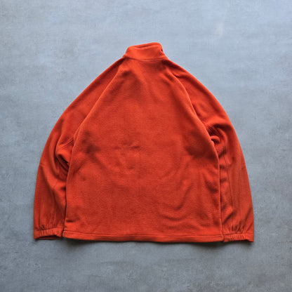 Columbia Full Zip Fleece Orange Jacket - L