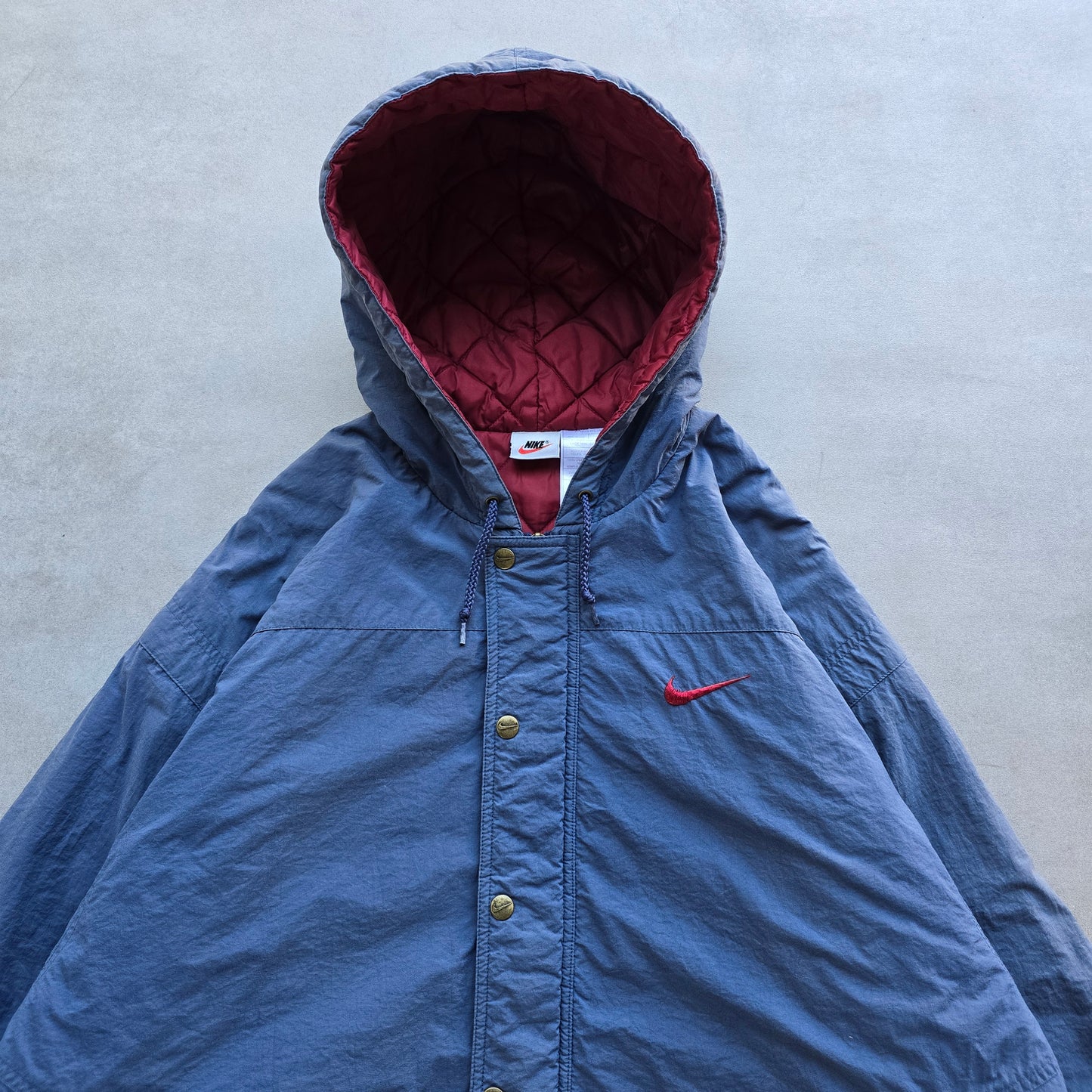Vintage 90's Nike Air Quilted Jacket - L