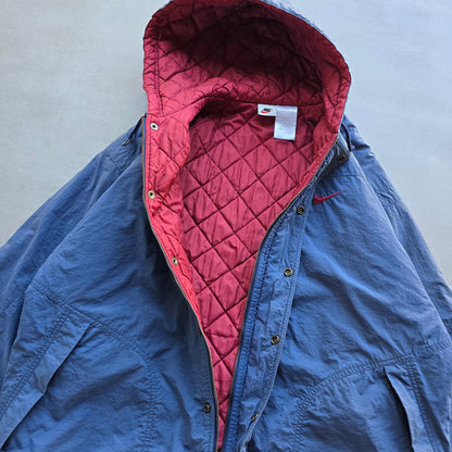Vintage 90's Nike Air Quilted Jacket - L