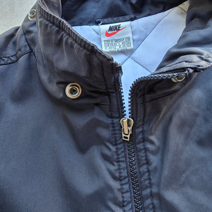 Vintage 90's Nike Big Swoosh Quilted Jacket - M/L