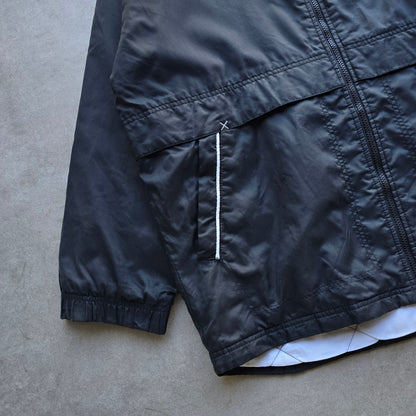Vintage 90's Nike Big Swoosh Quilted Jacket - M/L