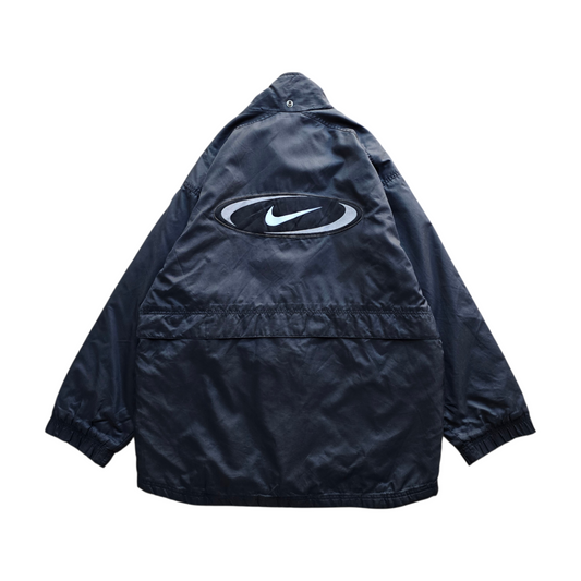Vintage 90's Nike Big Swoosh Quilted Jacket - M/L