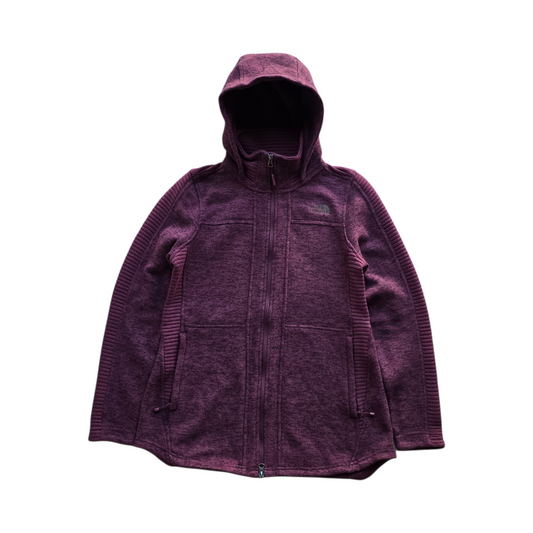 The North Face Full Zip Hooded Fleece Jacket - WMNS M