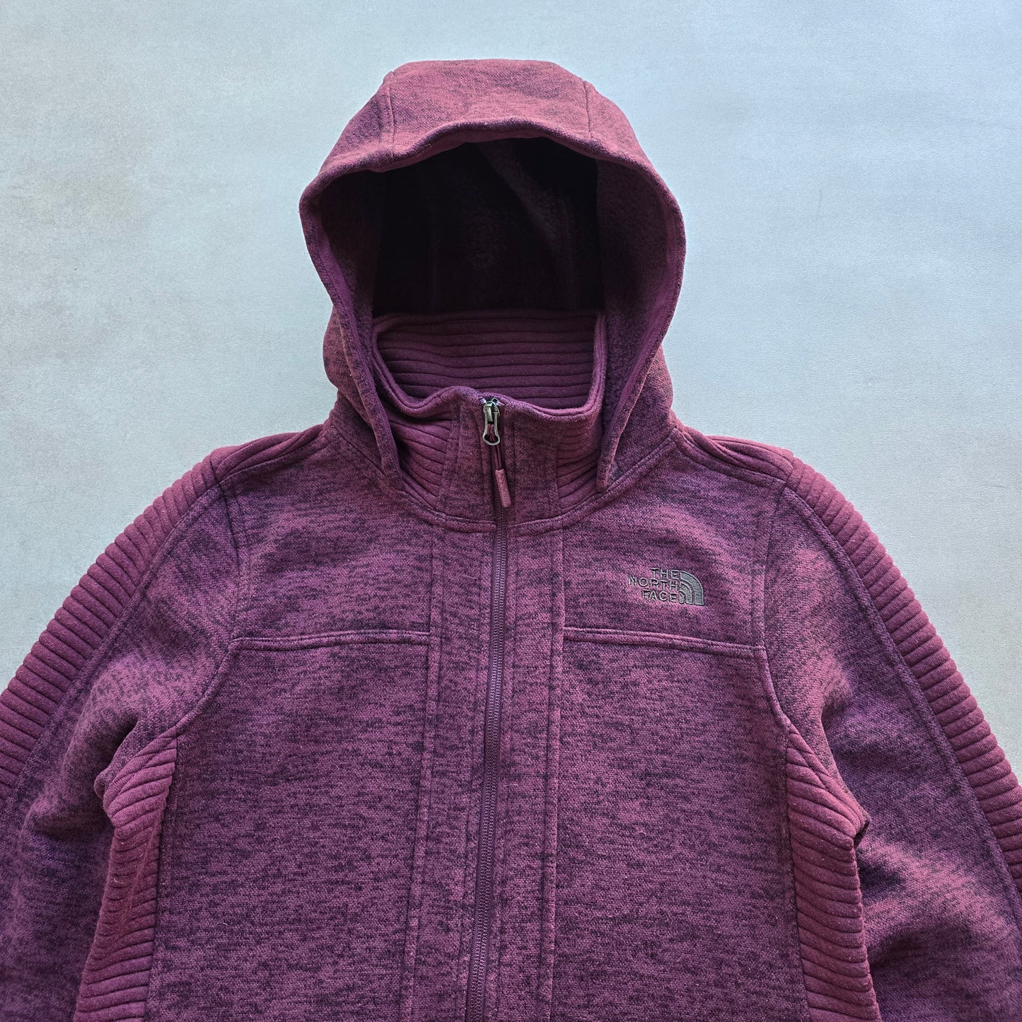 The North Face Full Zip Hooded Fleece Jacket - WMNS M