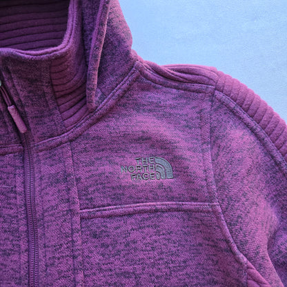 The North Face Full Zip Hooded Fleece Jacket - WMNS M