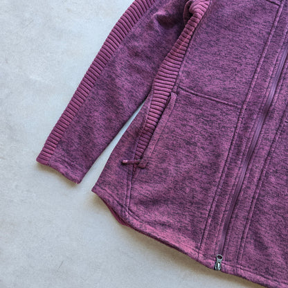 The North Face Full Zip Hooded Fleece Jacket - WMNS M