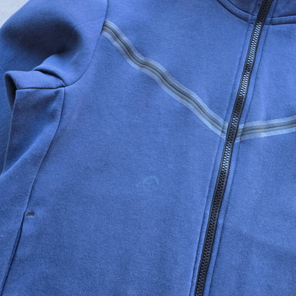 Nike Tech Fleece Navy Blue Hoodie - M
