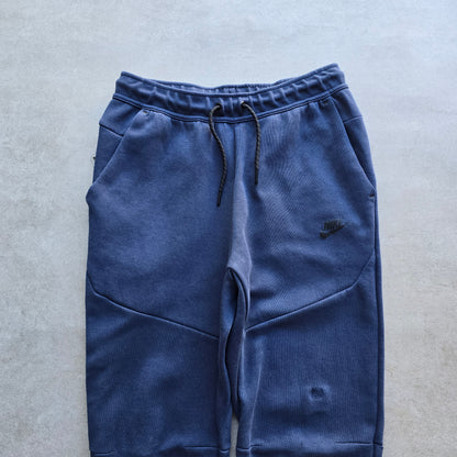 Nike Tech Fleece Navy Blue Pants - S