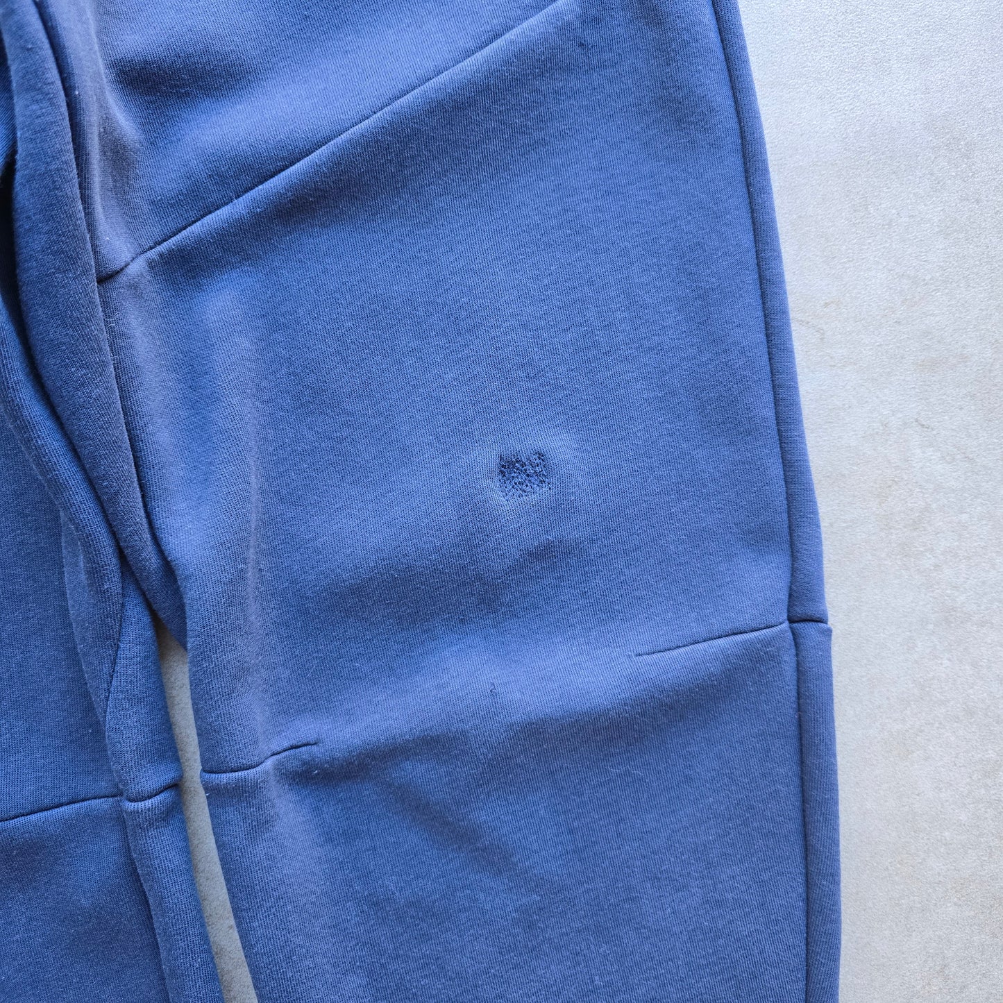 Nike Tech Fleece Navy Blue Pants - S