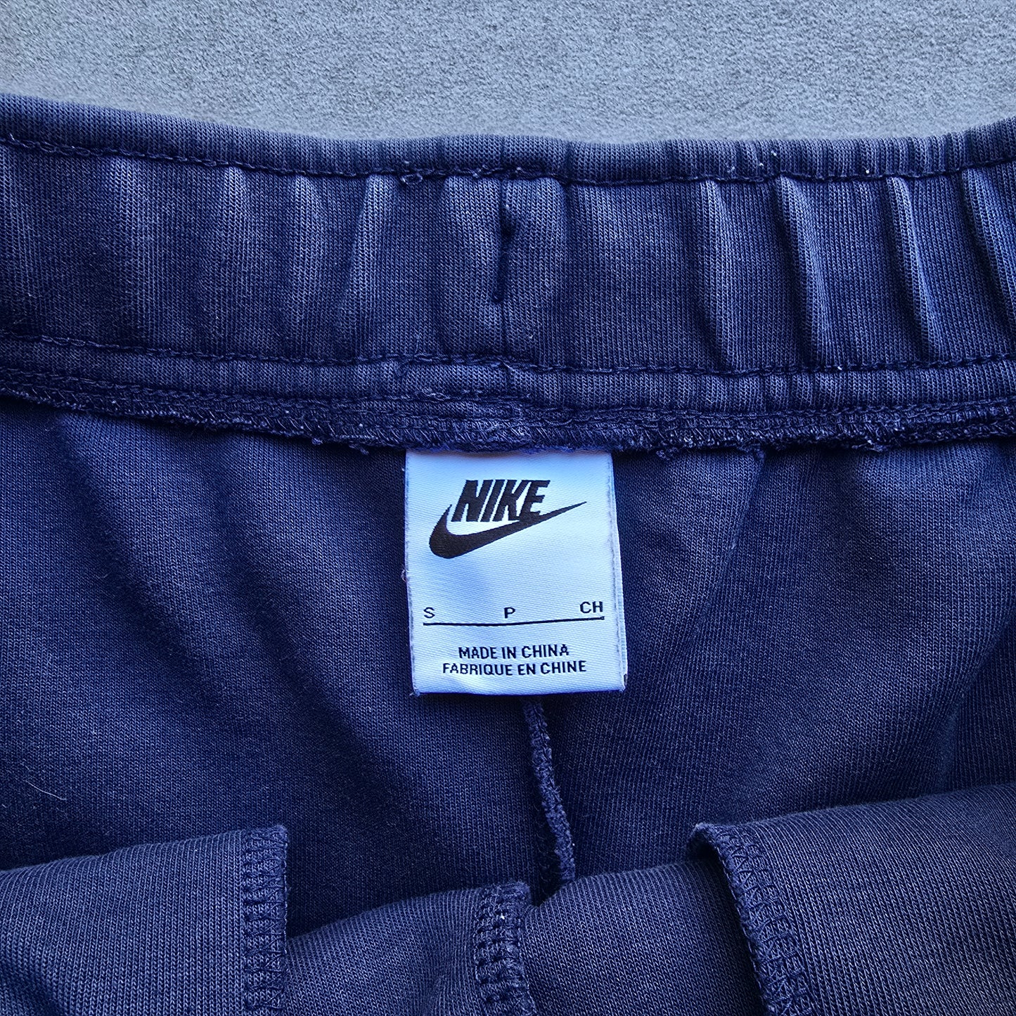 Nike Tech Fleece Navy Blue Pants - S