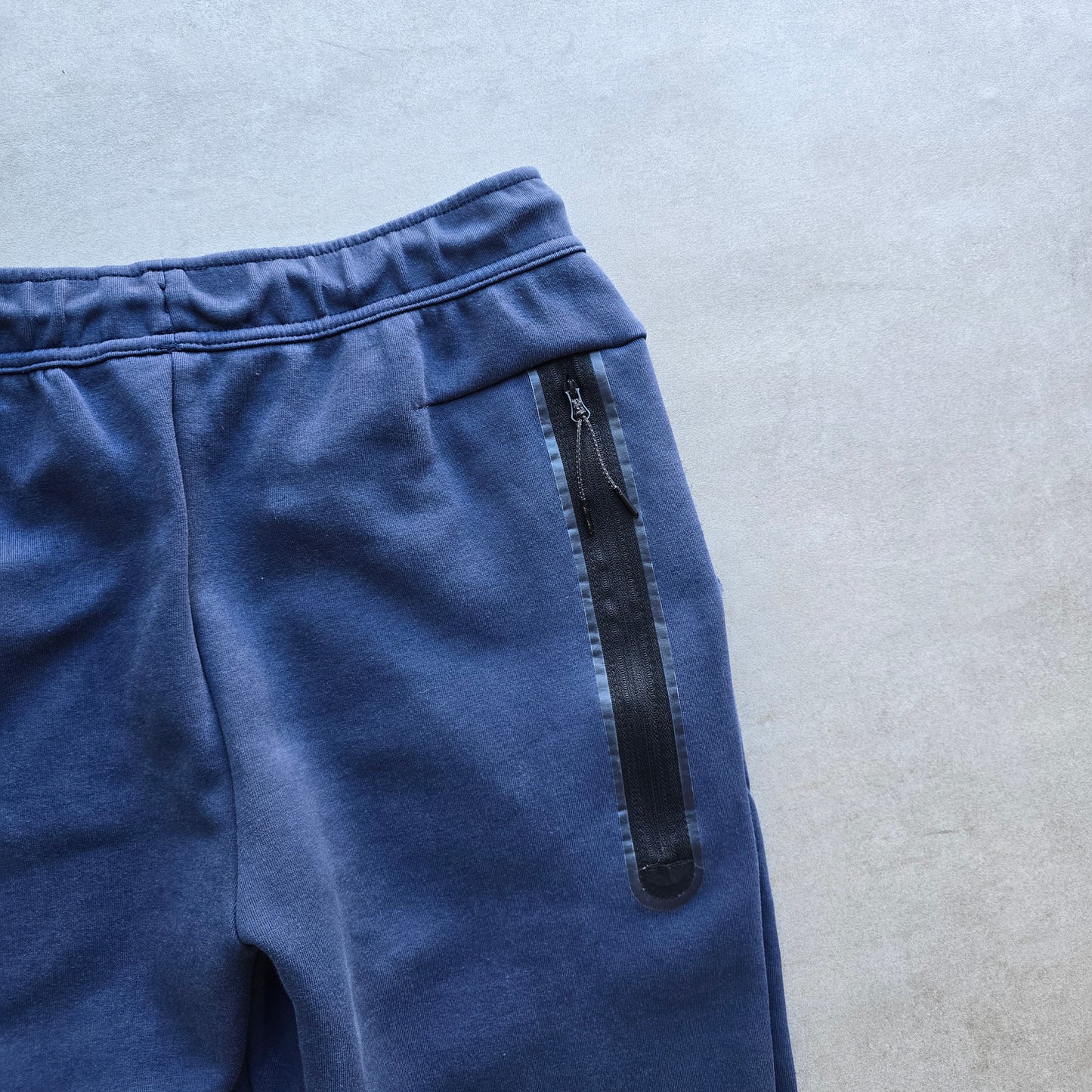 Nike Tech Fleece Navy Blue Pants - S