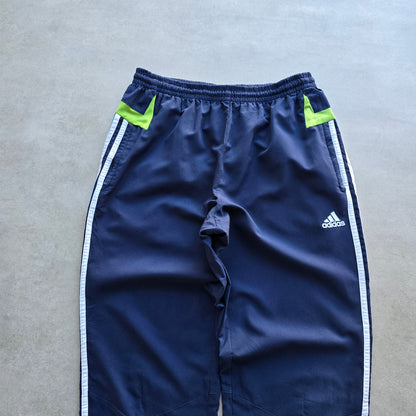 Vintage Adidas 3 Stripe Ankle Zip Track Pants - M
