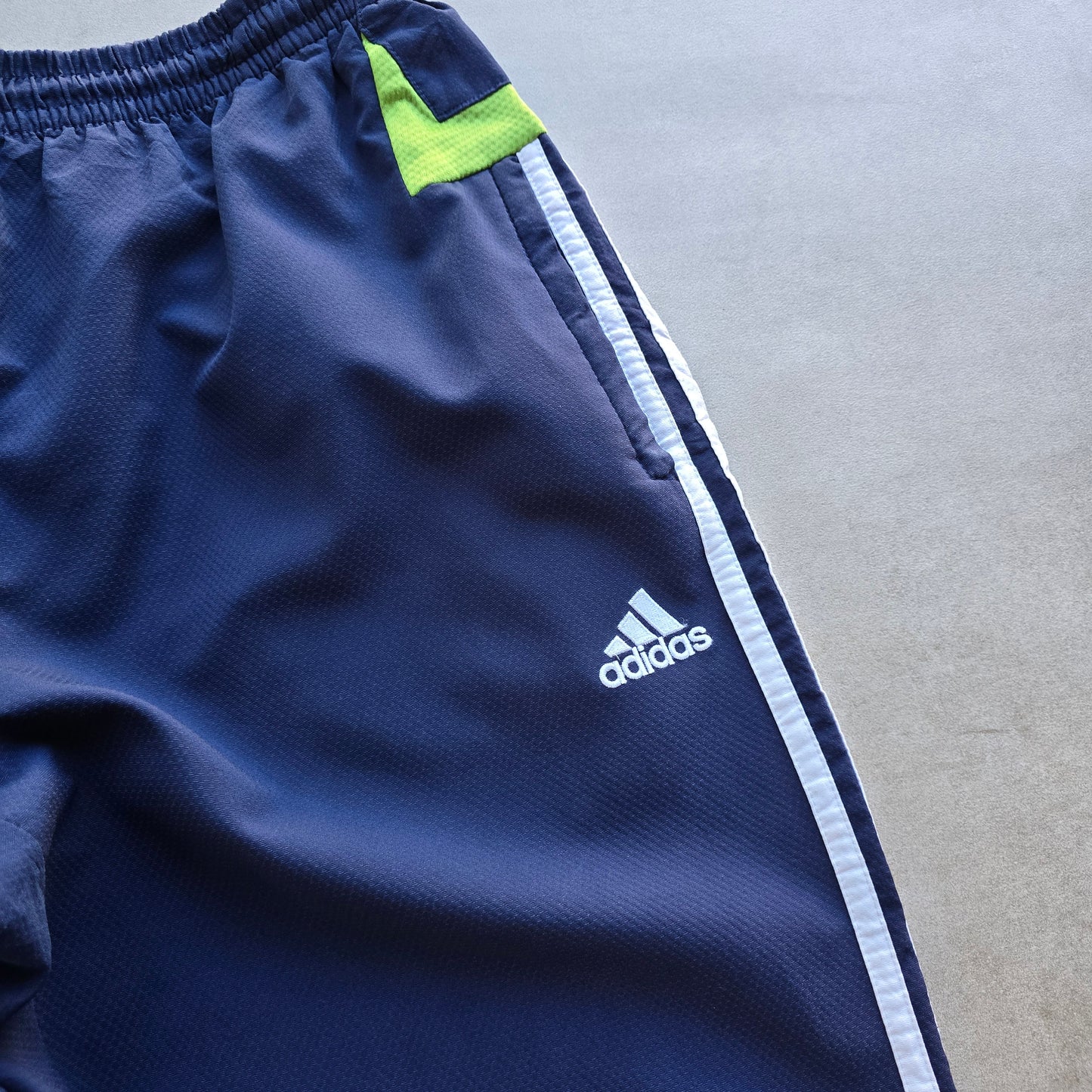 Vintage Adidas 3 Stripe Ankle Zip Track Pants - M
