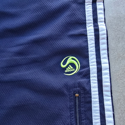 Vintage Adidas 3 Stripe Ankle Zip Track Pants - M