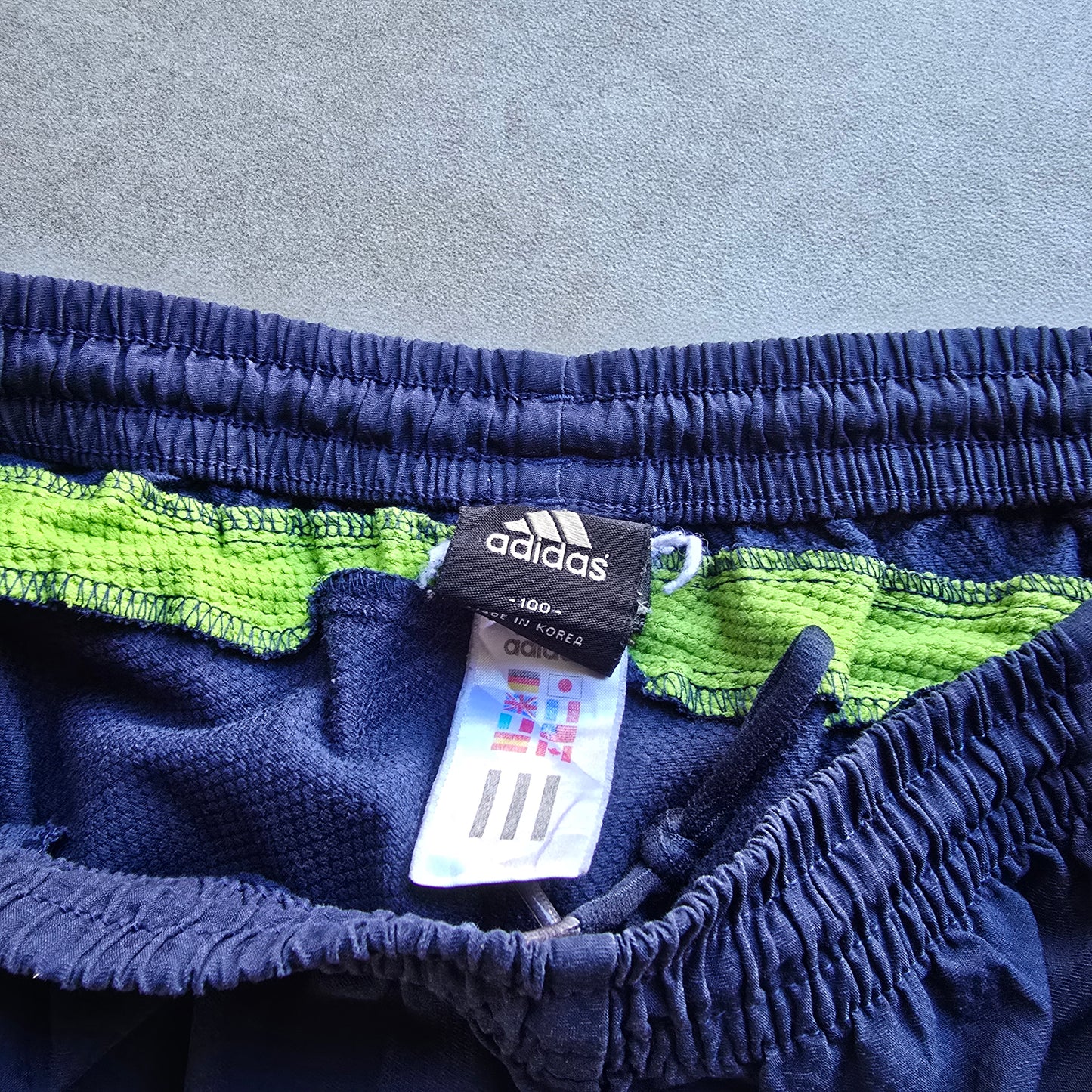 Vintage Adidas 3 Stripe Ankle Zip Track Pants - M