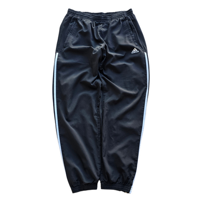 Vintage Adidas 3 Stripe Ankle Zip Track Pants - L