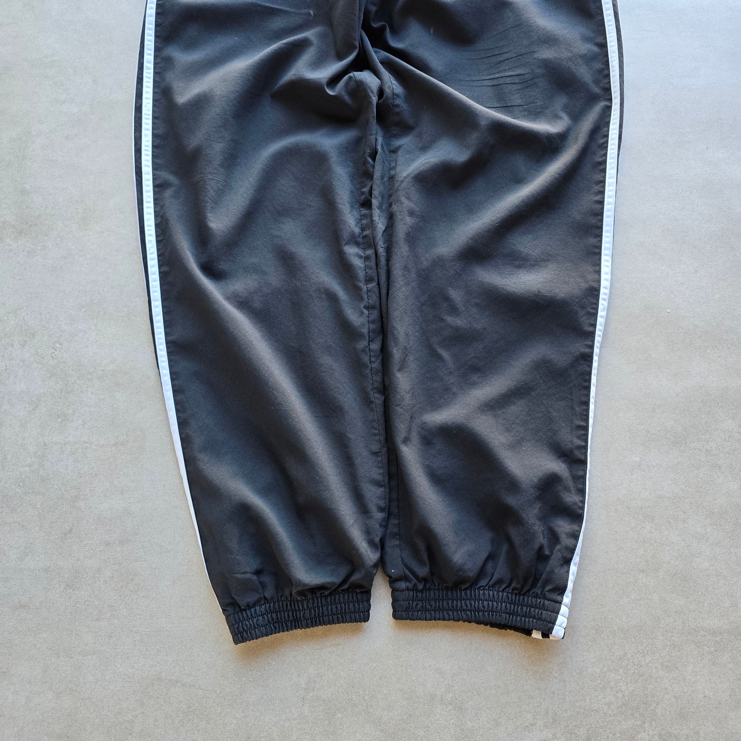 Vintage Adidas 3 Stripe Ankle Zip Track Pants - L