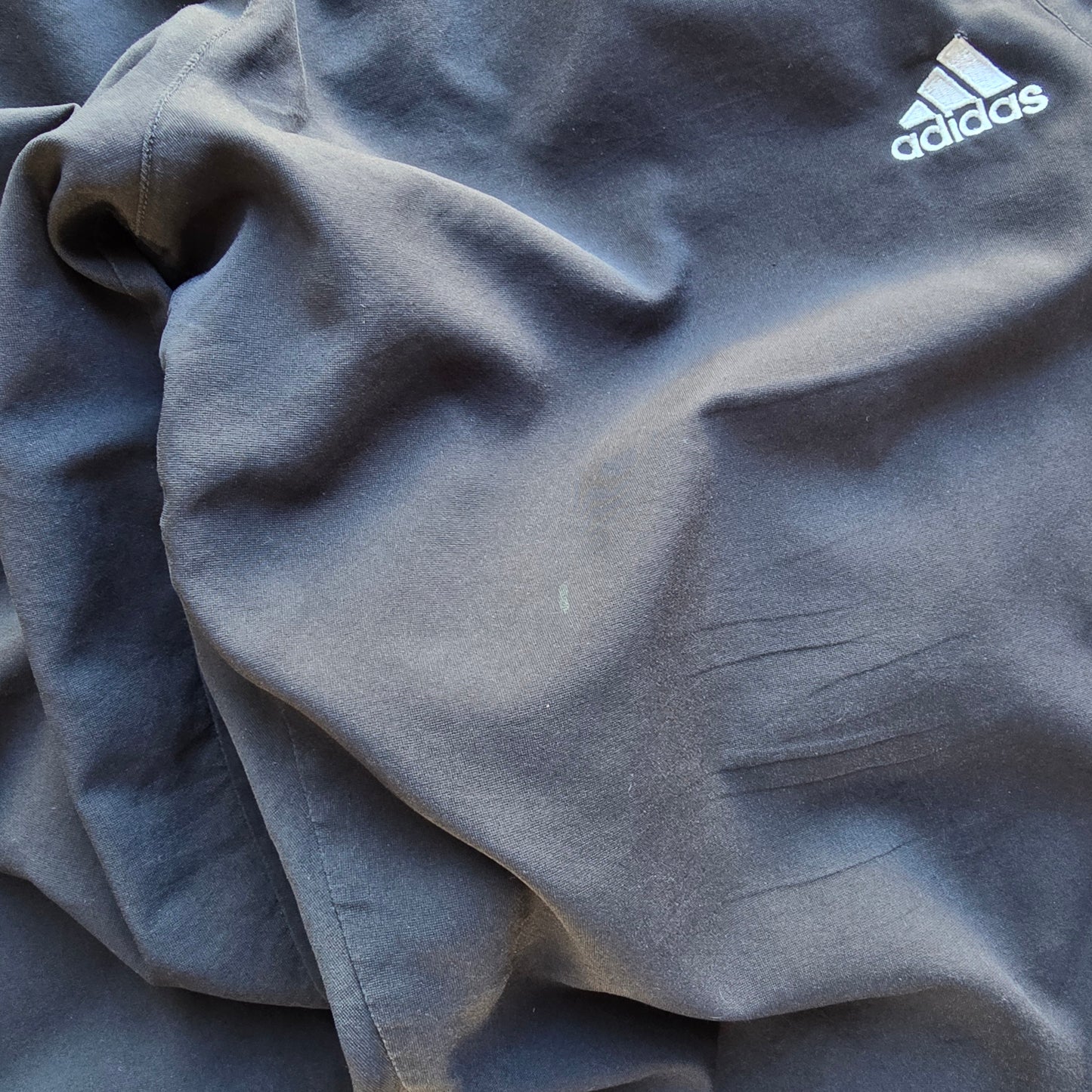 Vintage Adidas 3 Stripe Ankle Zip Track Pants - L