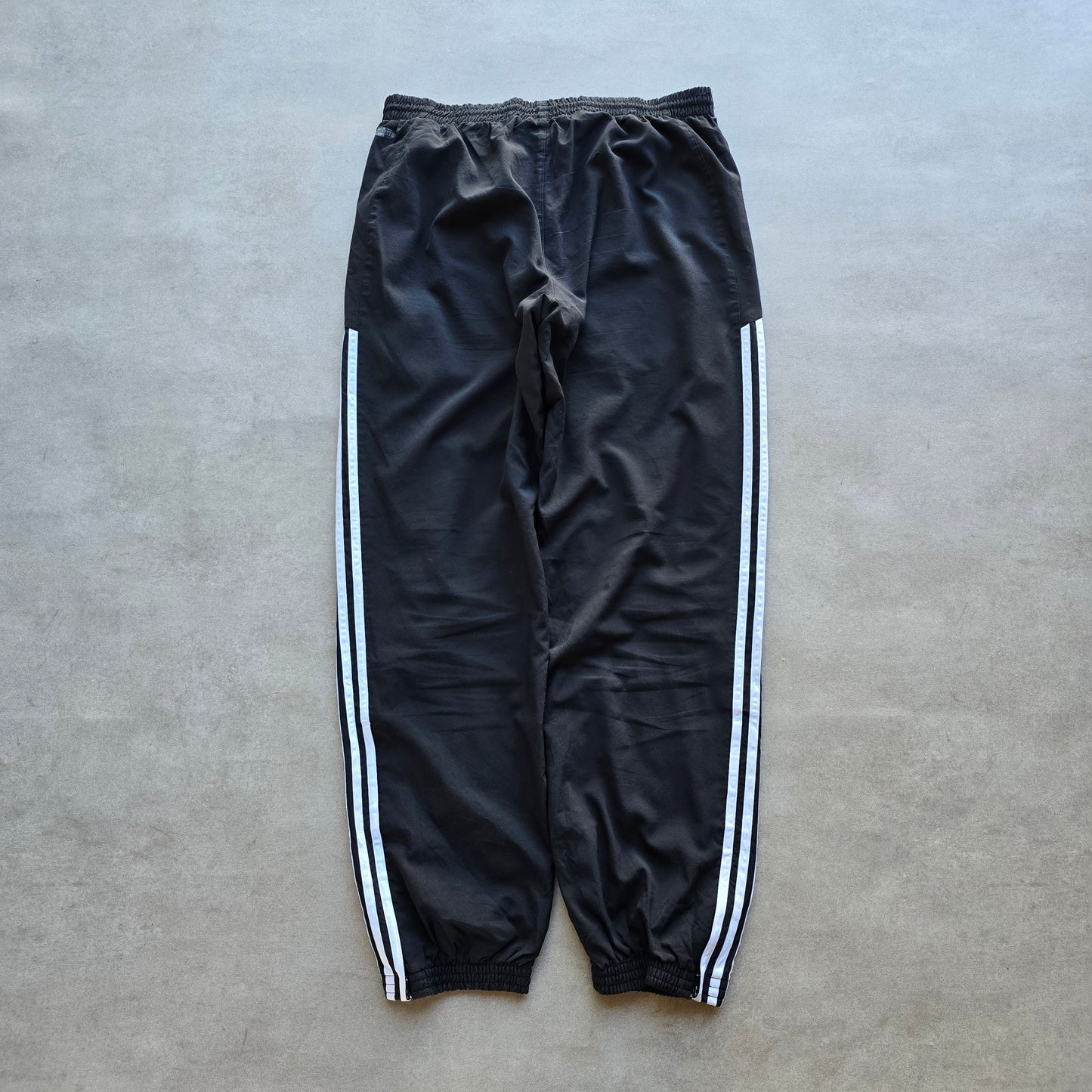 Vintage Adidas 3 Stripe Ankle Zip Track Pants - L