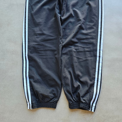 Vintage Adidas 3 Stripe Ankle Zip Track Pants - L