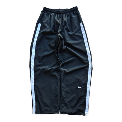 Vintage Nike Mini Swoosh Ankle Zip Track Pants - L