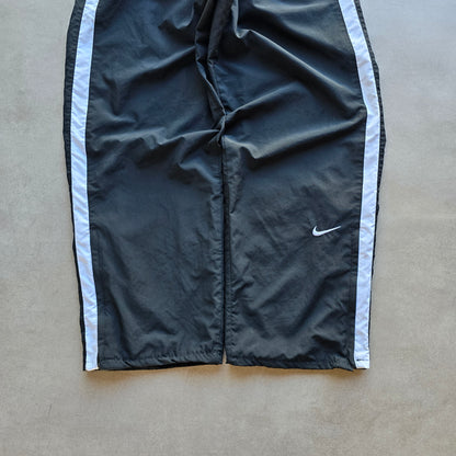 Vintage Nike Mini Swoosh Ankle Zip Track Pants - L