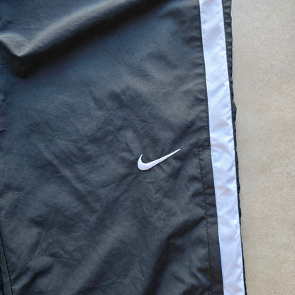 Vintage Nike Mini Swoosh Ankle Zip Track Pants - L